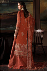 Zarif Unstitched 3 Piece Premium Chiffon Suit-ZRF-PRC-07 ELEONORE