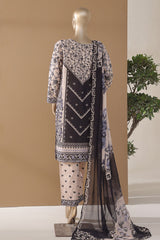 Intermix Art & Craft By HZ Stitched 3 Piece Printed Cambric Collection'2025-ELP-3P-534-Skin