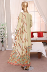 Sumi Stitched 3 Piece Emb Printed Lawn Collection'2025-EM-03-Lemon