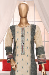 Sumi Stitched 3 Piece Emb Printed Lawn Collection'2025-EM-05-Green