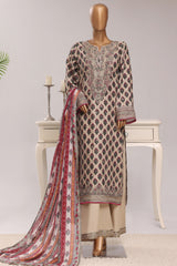 Regal By Sada Bahar Stitched 3 Piece Festive Emb Lawn Vol-03 Suit-EMB-1265-SKIN