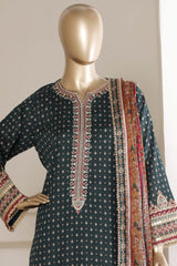 Regal By Sada Bahar Stitched 3 Piece Emb Lawn Vol-01 Suit-EMB-4261-GREEN