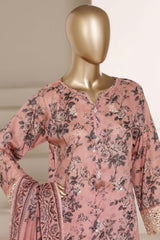 Amyrah By Sada Bahar Stitched 3 Piece Festive Emb Lawn Vol-01 Suit-EMB-4833-PEACH
