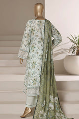 Amyrah By Sada Bahar Stitched 3 Piece Festive Emb Lawn Vol-01 Suit-EMB-4843-PISTA