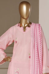 Eclair By Sada Bahar Stitched 3 Piece Emb Lawn Vol-02 Suit-EMB-796-PINK