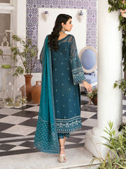 Gulaal Stitched 3 Piece Luxury Emb Pret Vol-01 Suit-Reyah - (GL-EP23V1-12)
