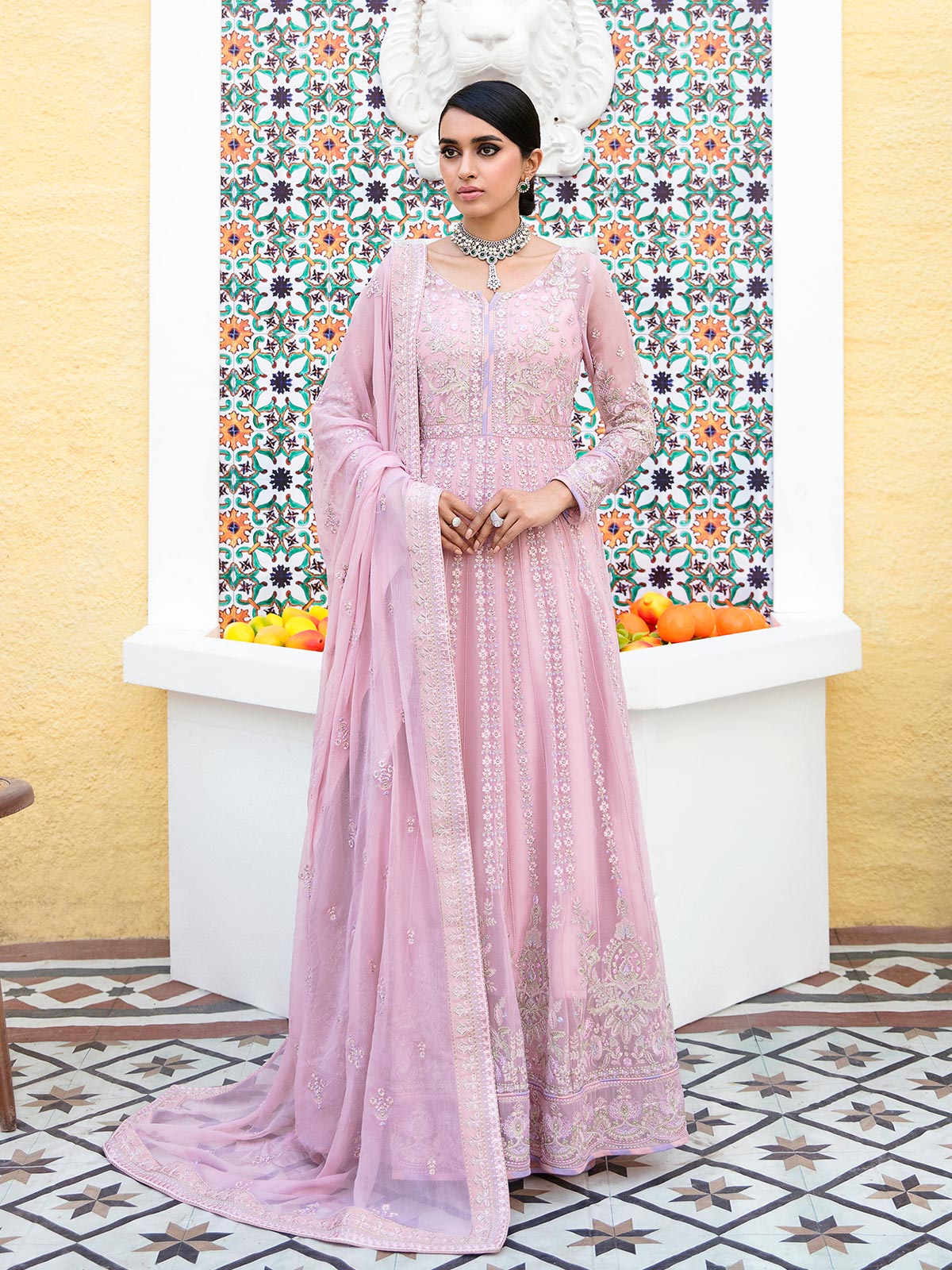 Gulaal Stitched 3 Piece Luxury Emb Pret Vol-01 Collection'2023-Sasha - (GL-EP23V1-14)