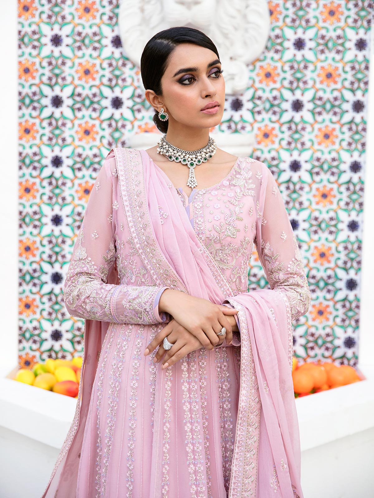 Gulaal Stitched 3 Piece Luxury Emb Pret Vol-01 Collection'2023-Sasha - (GL-EP23V1-14)