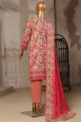 Aashkaar By HZ Stitched 3 Piece Emb Lawn Vol-04 Suit-EPL-016