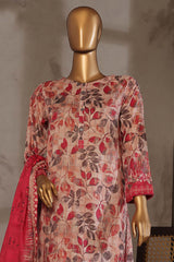 Aashkaar By HZ Stitched 3 Piece Emb Lawn Vol-04 Suit-EPL-016