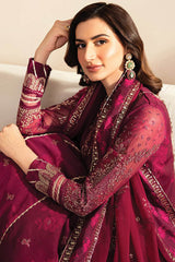 Xenia Unstitched 3 Piece Luxury Formals Vol-02 Suit-Ersa