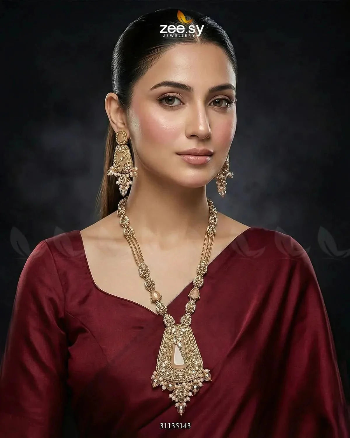 Egyptian Faux Pearl Malla Set