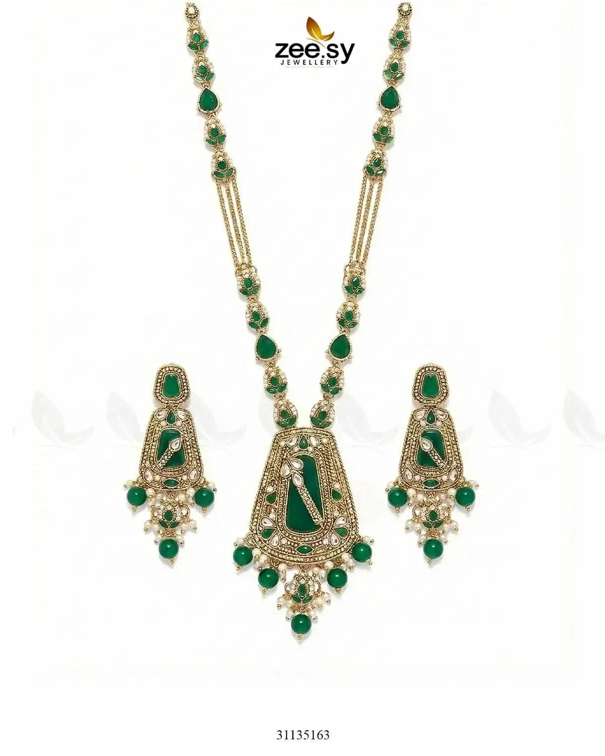 Egyptian Faux Pearl Malla Set
