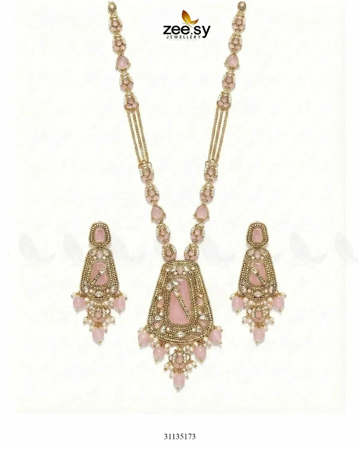 Egyptian Faux Pearl Malla Set
