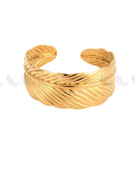 Egyptian Regal Leaf Bracelet - Zeesy Jewellery