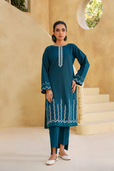Qurb Stitched 2 Piece Winter Collection'2025-Ellery