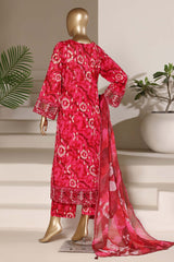 Sada Bahar Stitched 3 Piece Luxury Peplum Frock Vol-02 Suit-EMB-825-ATISHI