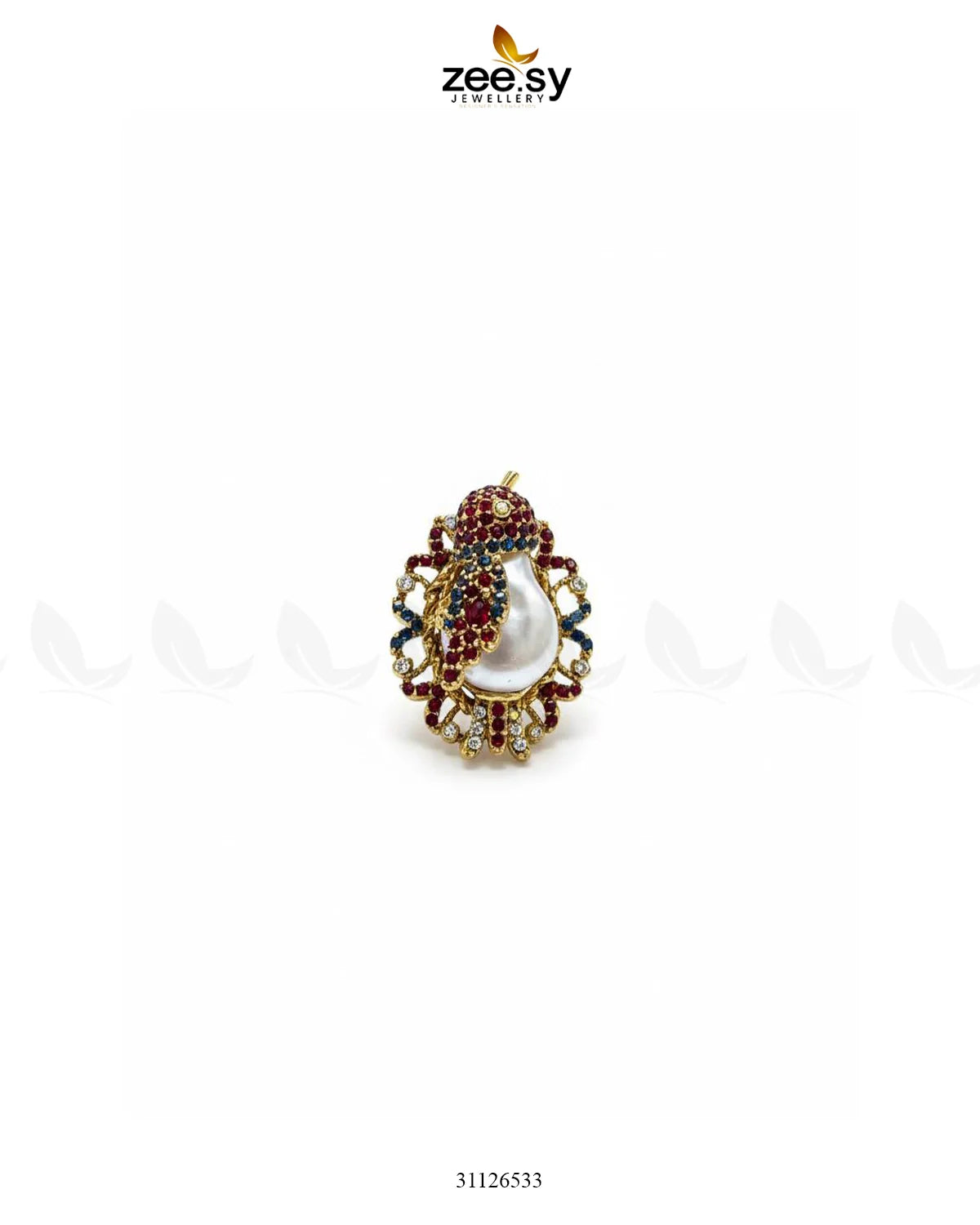 Embellished Turkish Fancy Ring - Zeesy Jewellery