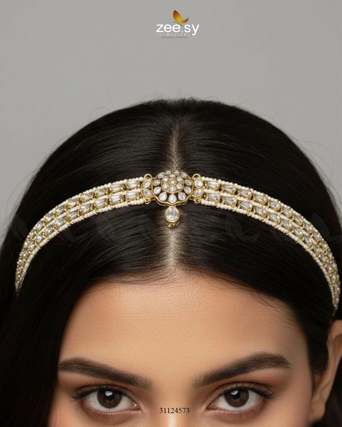 Eminent Gilded Forehead Sheesh Patti - Zeesy Jewellery