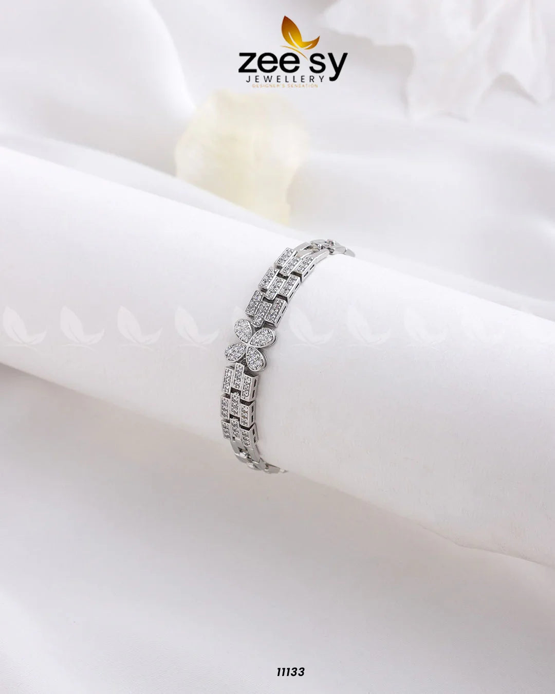 Enchanted link Bracelet Silver - Zeesy Jewellery