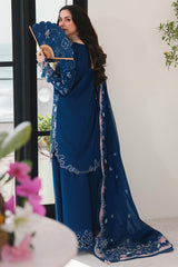 Sahil By Qalamkar Unstitched 3 Piece Luxury Lawn Suit-SA-16-Esma