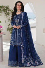 Sahil By Qalamkar Unstitched 3 Piece Luxury Lawn Suit-SA-16-Esma