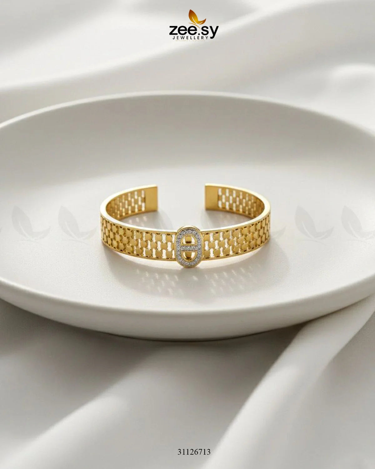 Estelle Cuff Stainless Steel Bracelet - Zeesy Jewellery