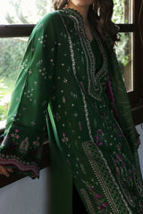 Aylin By Republic Unstitched 3 Piece Emb Lawn Summer Suit-D-07-A-Ezel