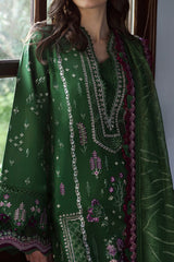 Aylin By Republic Unstitched 3 Piece Emb Lawn Summer Suit-D-07-A-Ezel