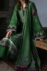 Aylin By Republic Unstitched 3 Piece Emb Lawn Summer Suit-D-07-A-Ezel