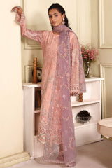 Ramsha Unstitched 3 Piece Luxury Chiffon Vol-27 Suit-F-2701