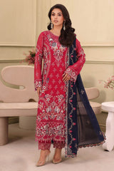 Ramsha Unstitched 3 Piece Luxury Chiffon Vol-27 Collection'2025-F-2705