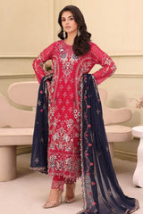 Ramsha Unstitched 3 Piece Luxury Chiffon Vol-27 Suit-F-2705