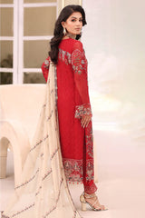 Ramsha Unstitched 3 Piece Luxury Chiffon Vol-27 Suit-F-2711