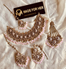 Made For Her-Bridal Necklace Set - KQK060