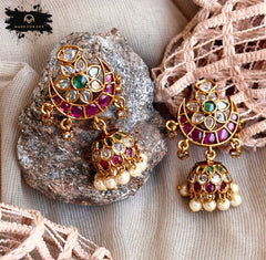 Made For Her-Chand Tara South Earrings - KSTP1050