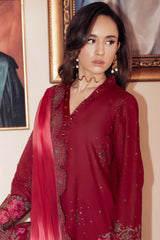 Feya By Nureh Unstitched 3 Piece Emb Lawn Eid Edit Suit-Feya-FE-07