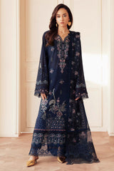 Feya By Nureh Unstitched 3 Piece Emb Lawn Eid Edit Suit-Feya-FE-09