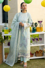 Florent Unstitched 3 Piece Lawn Eid Collection'2025-FEF-02-B