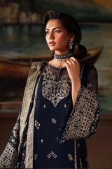 Zarif Unstitched 3 Piece Premium Chiffon Suit-ZRF-PRC-06 FELICIA