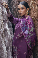 Florent Unstitched 3 Piece Festive Luxury Lawn Suit-FLL-2B