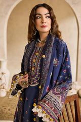 Zync One Nation By Florent Unstitched 3 Piece Winter Vol-01 Suit-FL-01-A