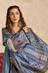 Zync One Nation By Florent Unstitched 3 Piece Winter Vol-01 Collection'2025-FL-06-A