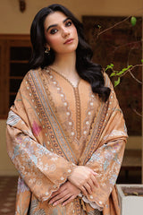 Zync Whispers By Florent Unstitched 3 Piece Winter Collection'2025-FL-1B