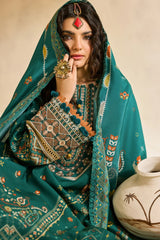Zync One Nation By Florent Unstitched 3 Piece Winter Vol-01 Collection'2025-FL-01-B