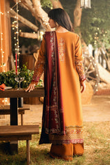 Serenity By Florent Unstitched 3 Piece Winter Collection'2025-FL-1B