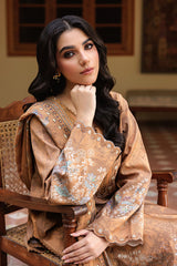 Zync Whispers By Florent Unstitched 3 Piece Winter Collection'2025-FL-1B