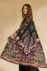 Zync One Nation By Florent Unstitched 3 Piece Winter Vol-01 Collection'2025-FL-02-A