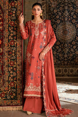 Shades of Winter By Florent Unstitched 3 Piece Marina Twill Suit-FL-2A