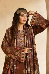 Zync One Nation By Florent Unstitched 3 Piece Winter Vol-01 Collection'2025-FL-02-B